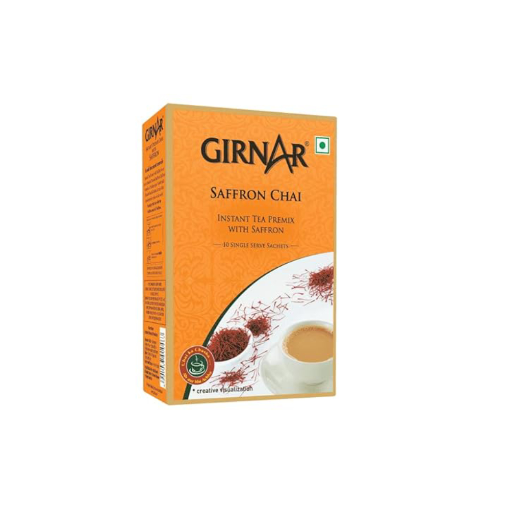 GIRNAR SAFFRON CHAI PREMIX 10 SACHETS