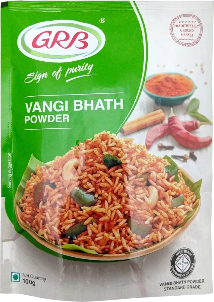 GRB VANGI BHATH POWDER 100GM