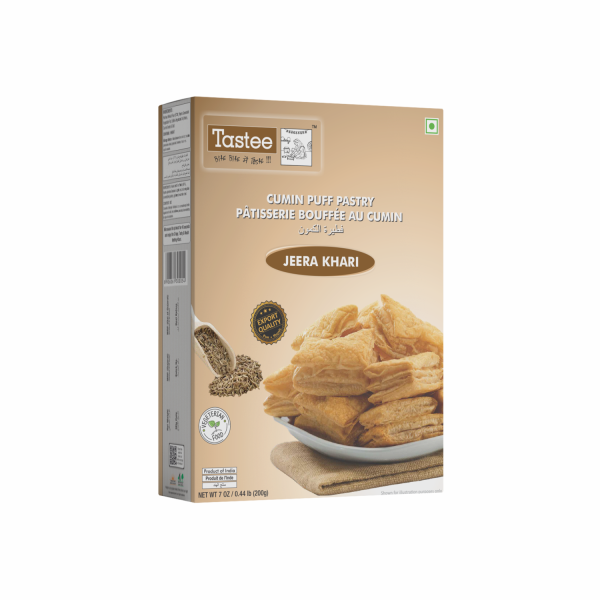 TASTEE JEERA KHARI  PUFF PASTRY 200GM