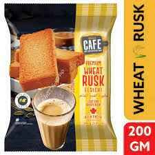 BIKAJI CAFE WHEAT RUSK 200GM